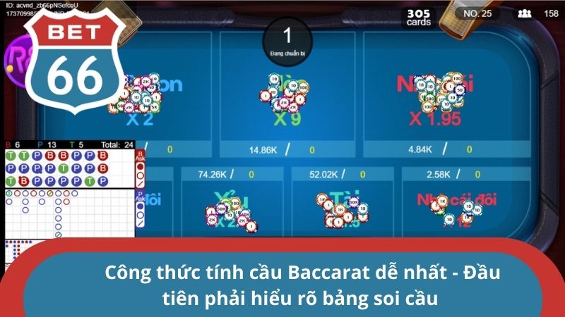 Công Thức Tính Cầu Baccarat Chuẩn Không Cần Chỉnh Cho Anh Em 2 Công thức tính cầu Baccarat dễ nhất - Đầu tiên phải hiểu rõ bảng soi cầu