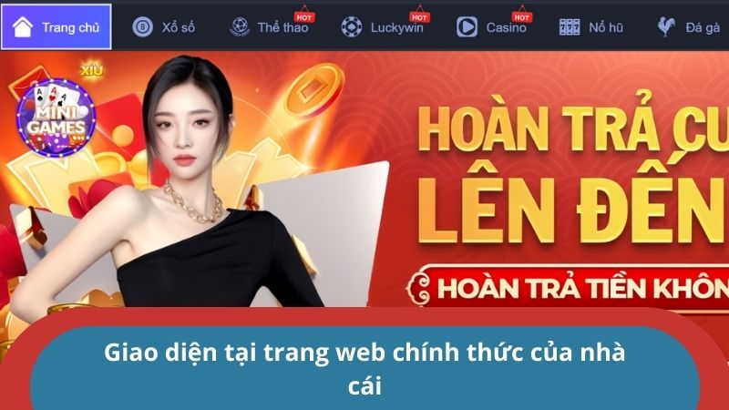 Rút tiền BET66 - Vài thao tác ngắn gọn để nhận về tiền khủng 1 Giao diện tại trang web chính thức của nhà cái